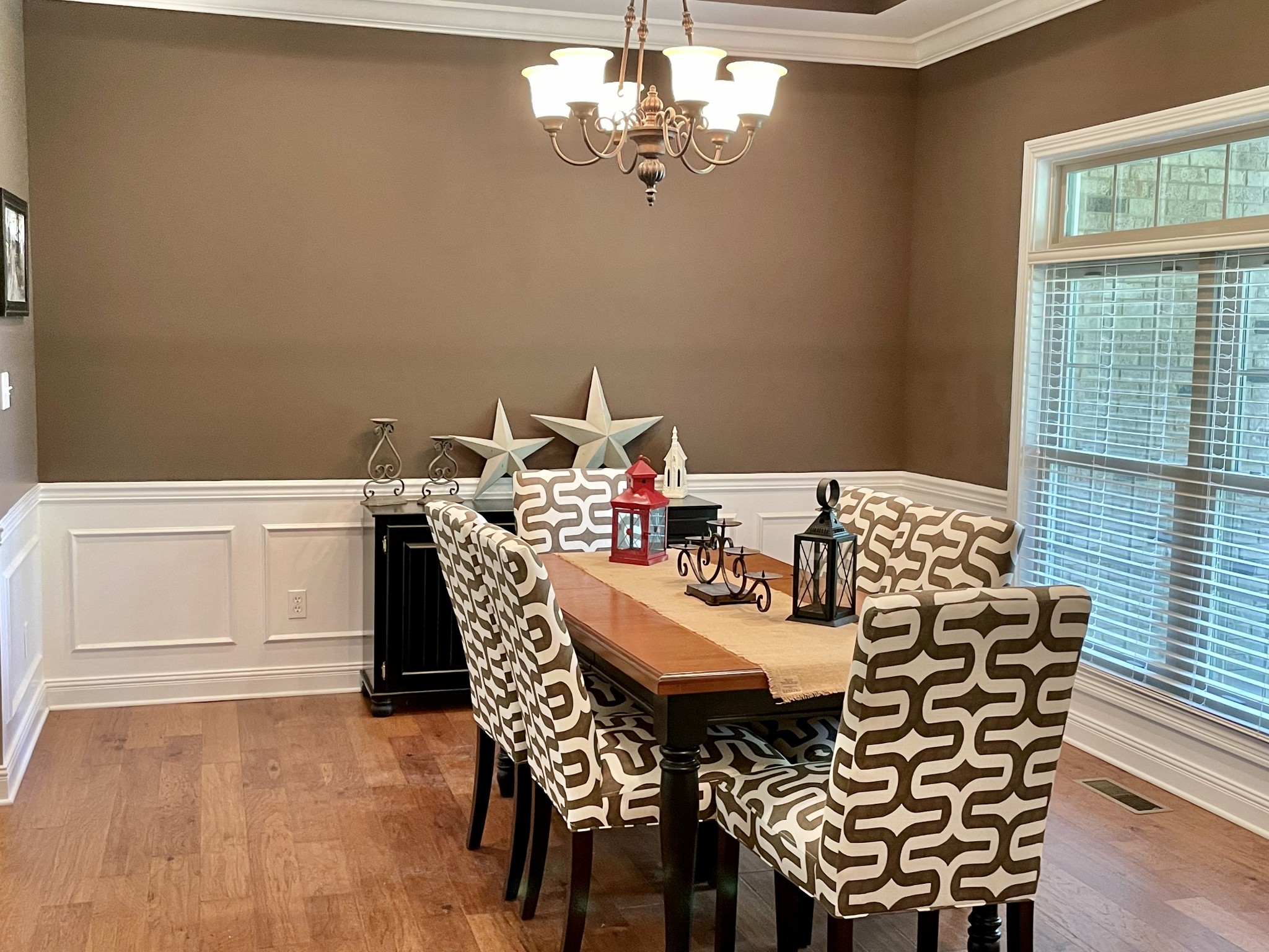 470 Clarks Store Sinking Fork Road Cerulean, KY 42215 - Photo 6 of 42 a view of a dining room with furniture and chandelier
