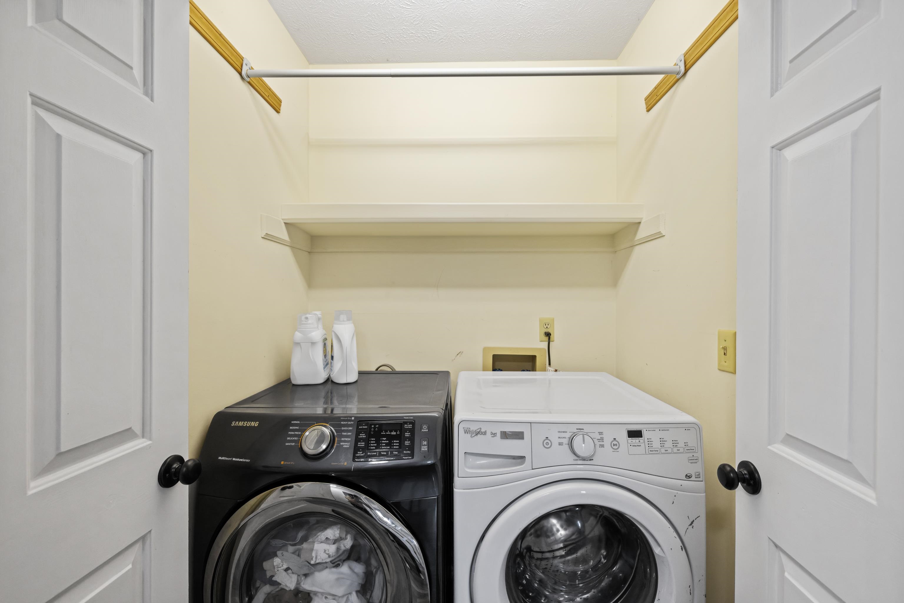 701 Horseshoe Circle Stuarts Draft, VA 24477 - Photo 39 of 70 a utility room with dryer and washer