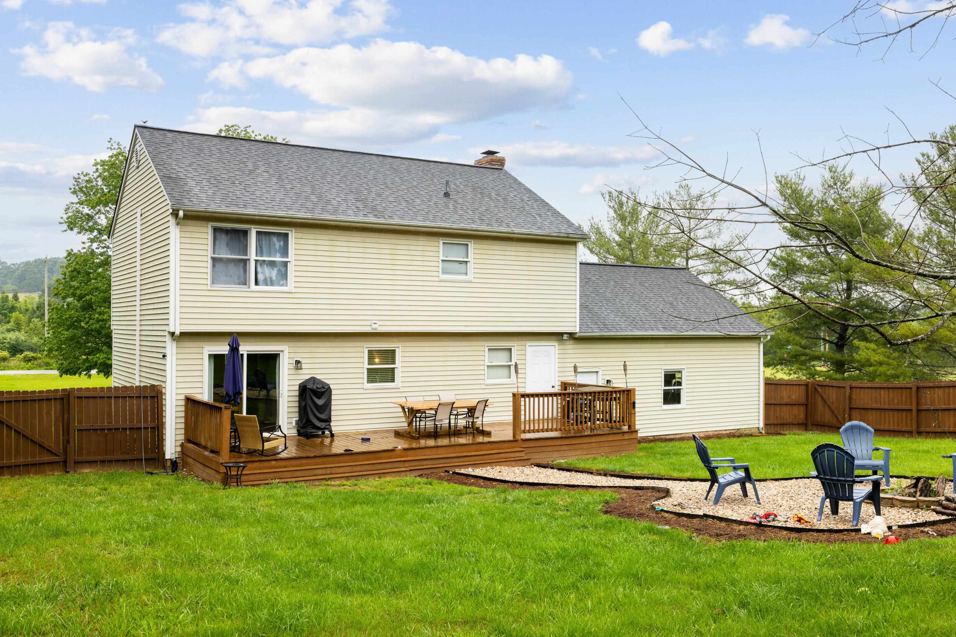 701 Horseshoe Circle Stuarts Draft, VA 24477 - Photo 50 of 70 a view of a house with a backyard