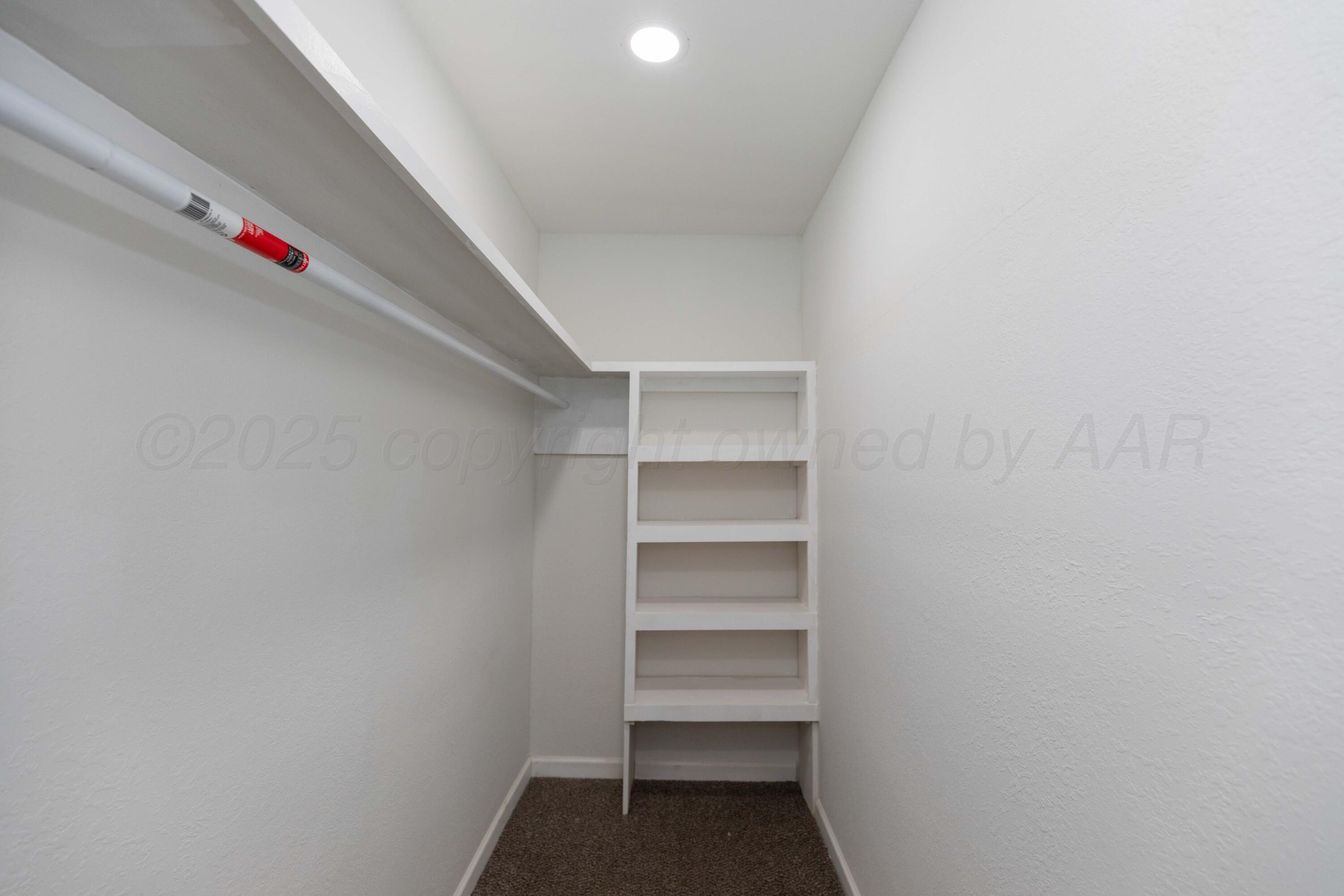 3504 South Rusk Street Amarillo, TX 79109 - Photo 36 of 54 PRIMARY CLOSET VIEW 2