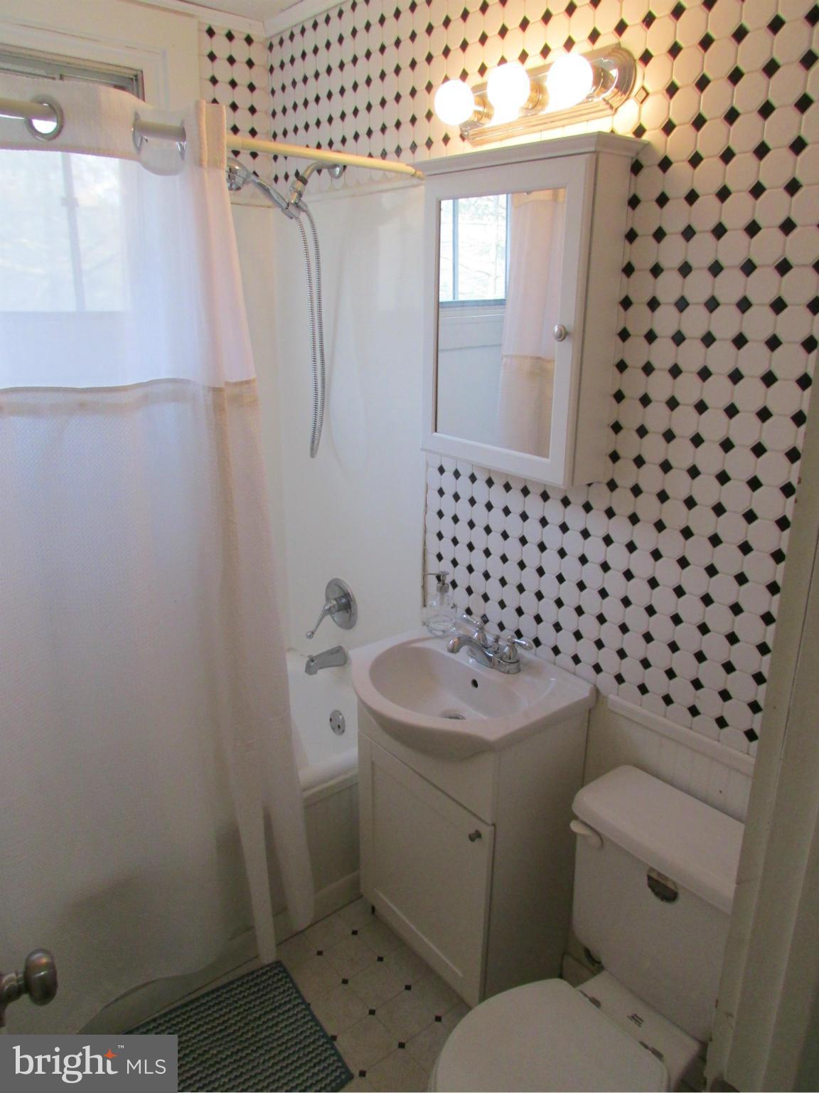 54 Ridge Road, Unit L Greenbelt, MD 20770 - Photo 14 of 18 a bathroom with a sink toilet and shower