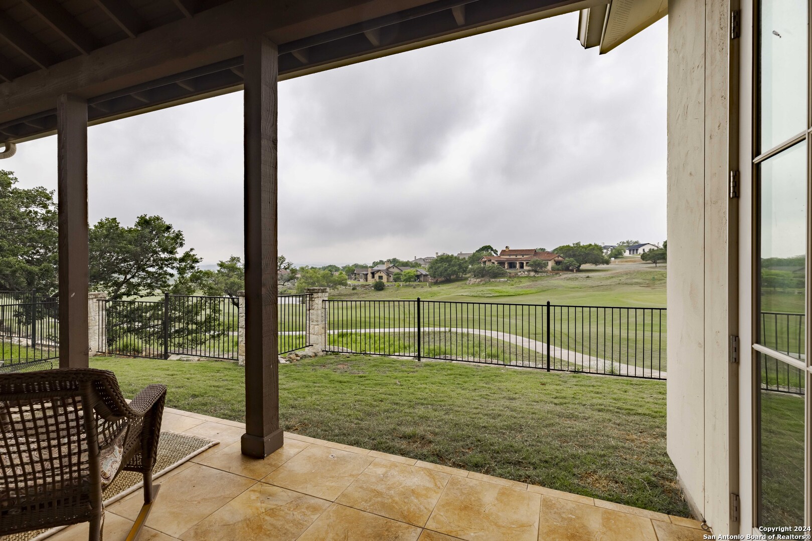 3801-15 Club House Road, Unit 15 Kerrville, TX 78028 - Photo 24 of 26 a view of outdoor space with backyard