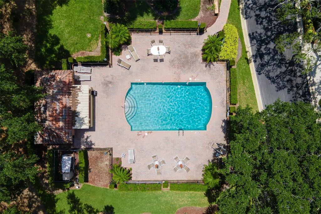 14 Camino Real, Unit 14 Howey-in-the-Hills, FL 34737 - Photo 62 of 62 an aerial view of a house