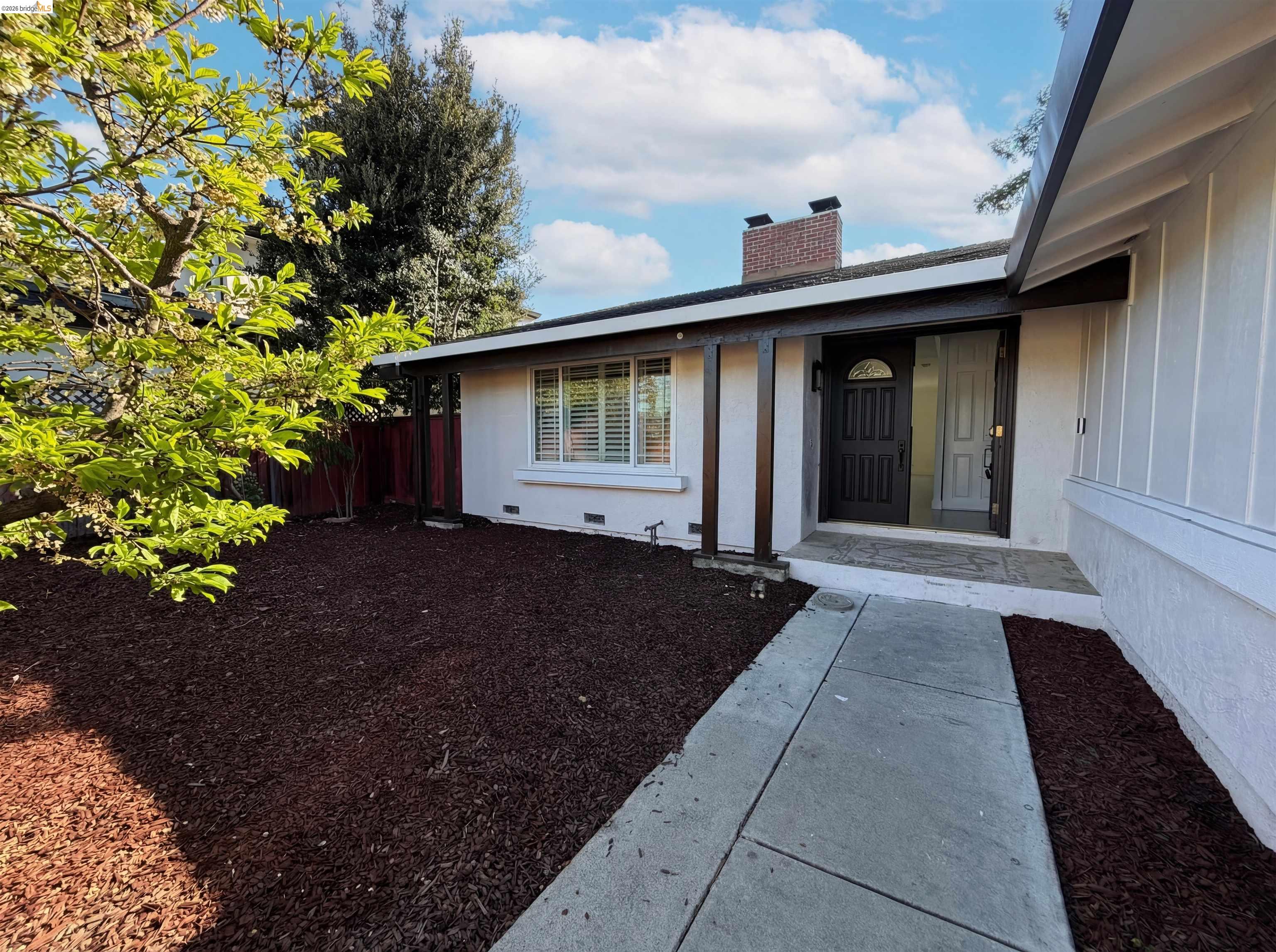 1564 South Wolfe Road Sunnyvale, CA 94087 - Photo 16 of 27 Entrance to property featuring a chimney and crawl space