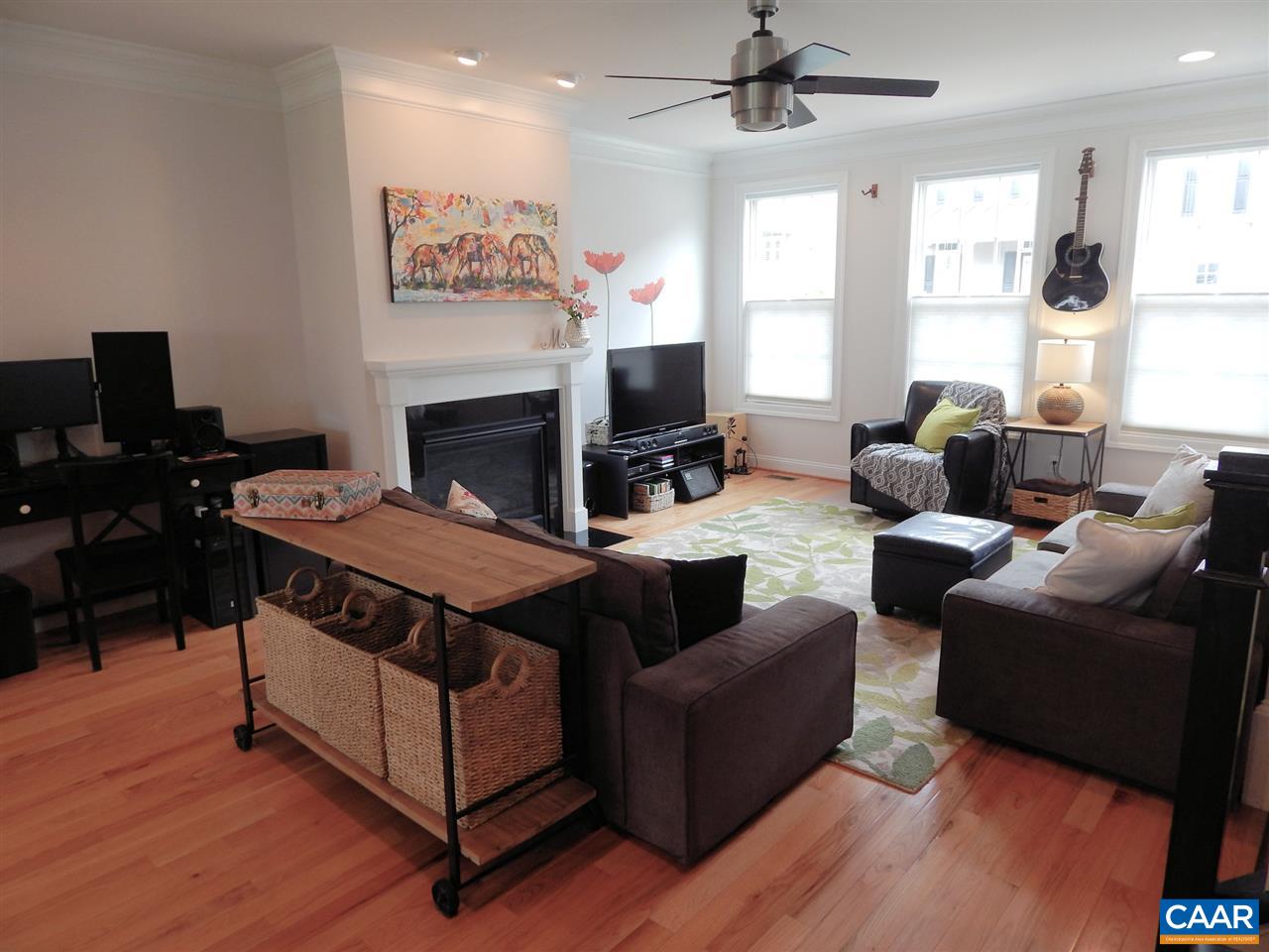 2055 Avinity Loop Charlottesville, VA 22902 - Photo 12 of 28 a living room with furniture and a fireplace