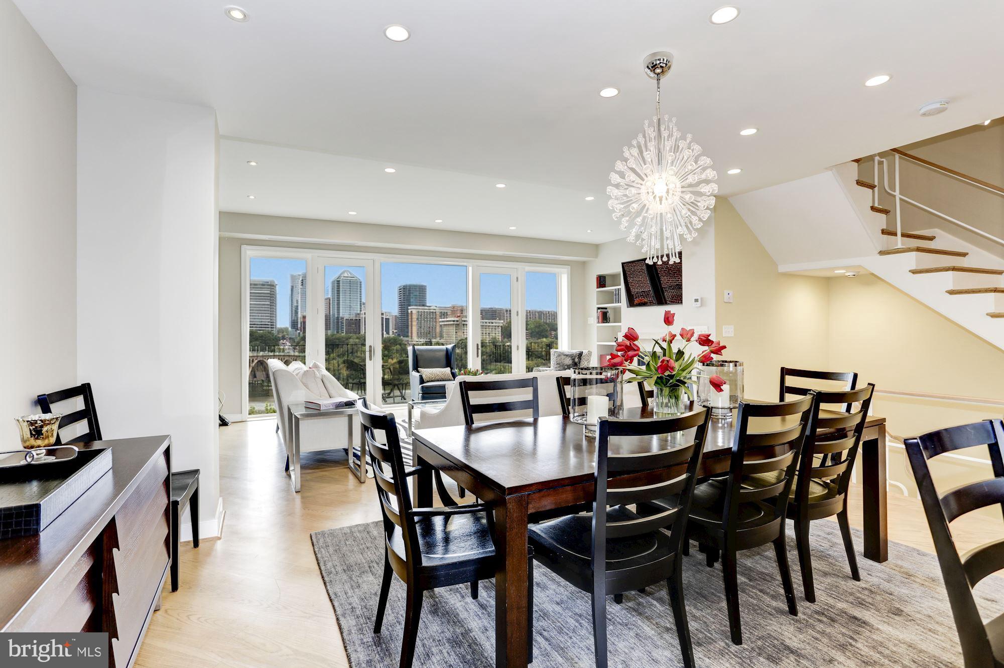 3604 Prospect Street Northwest Washington, DC 20007 - Photo 13 of 41 View from Dining Area