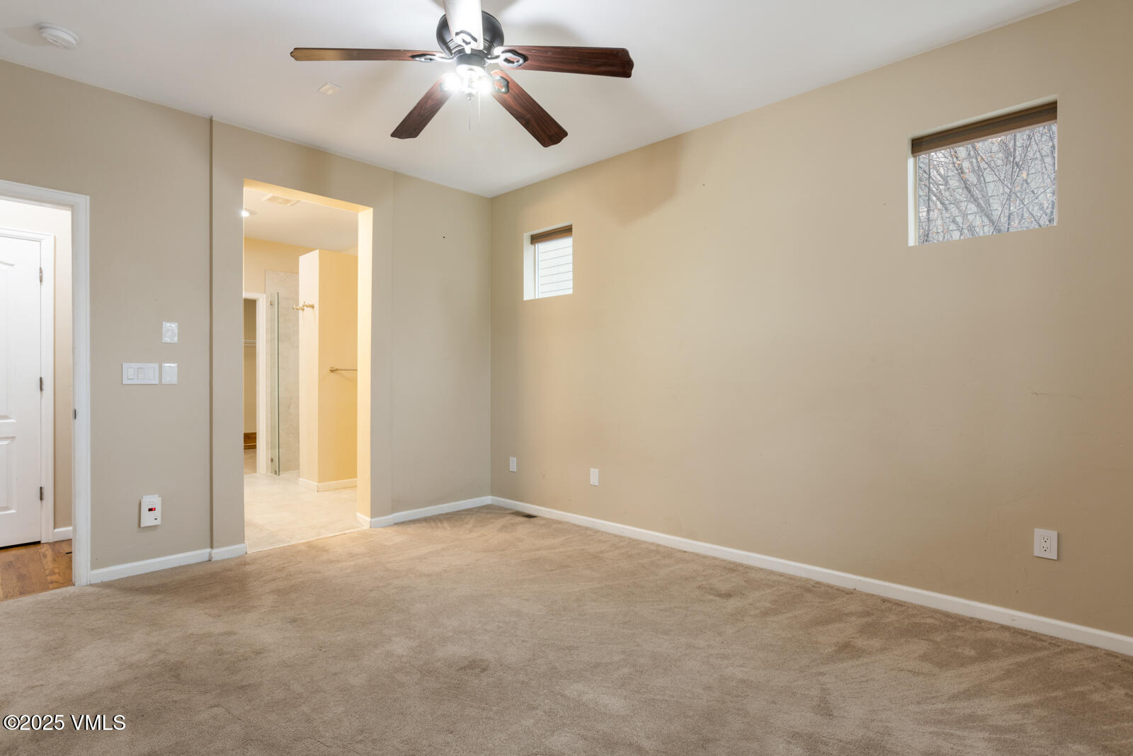 260 Longview Avenue Eagle, CO 81631 - Photo 18 of 34 an empty room with closet and a chandelier fan