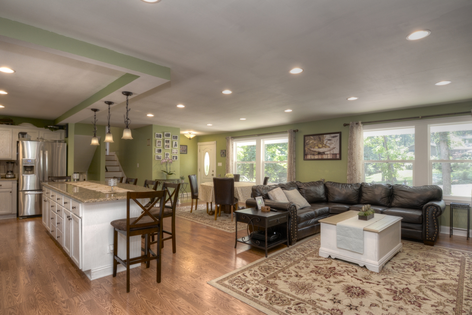 4N150 Thorntree Road St. Charles, IL 60174 - Photo 6 of 29 a living room with furniture and a large window
