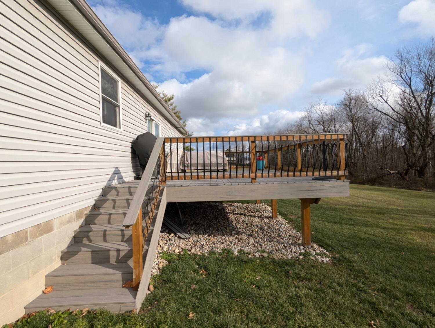 2060 Allensville Road Bennington, IN 47011 - Photo 28 of 34 Timber Tech Deck