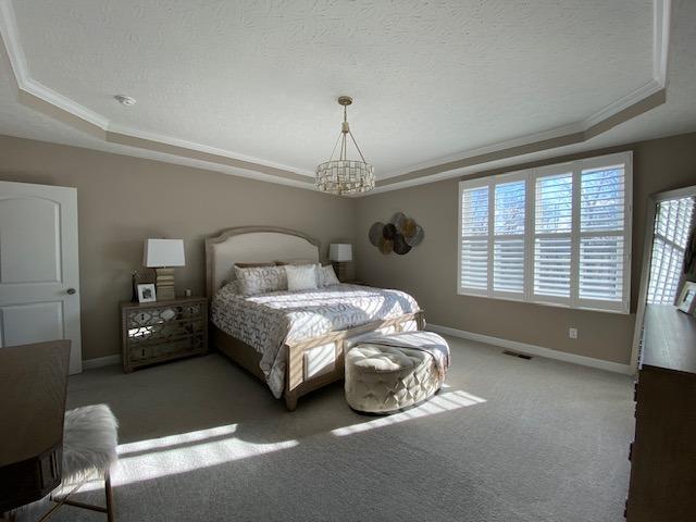 2060 Allensville Road Bennington, IN 47011 - Photo 9 of 34 Master Bedroom with Tray Ceiling