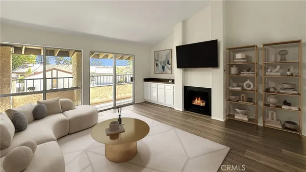 a kitchen with a sink stove and refrigerator