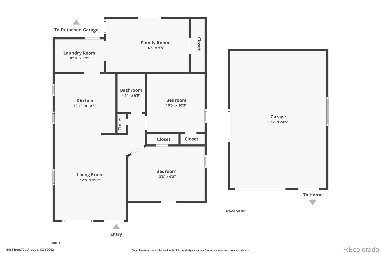 5465 Reed Court Arvada, CO 80002 - Photo 25 of 27 a picture of a book and a bed
