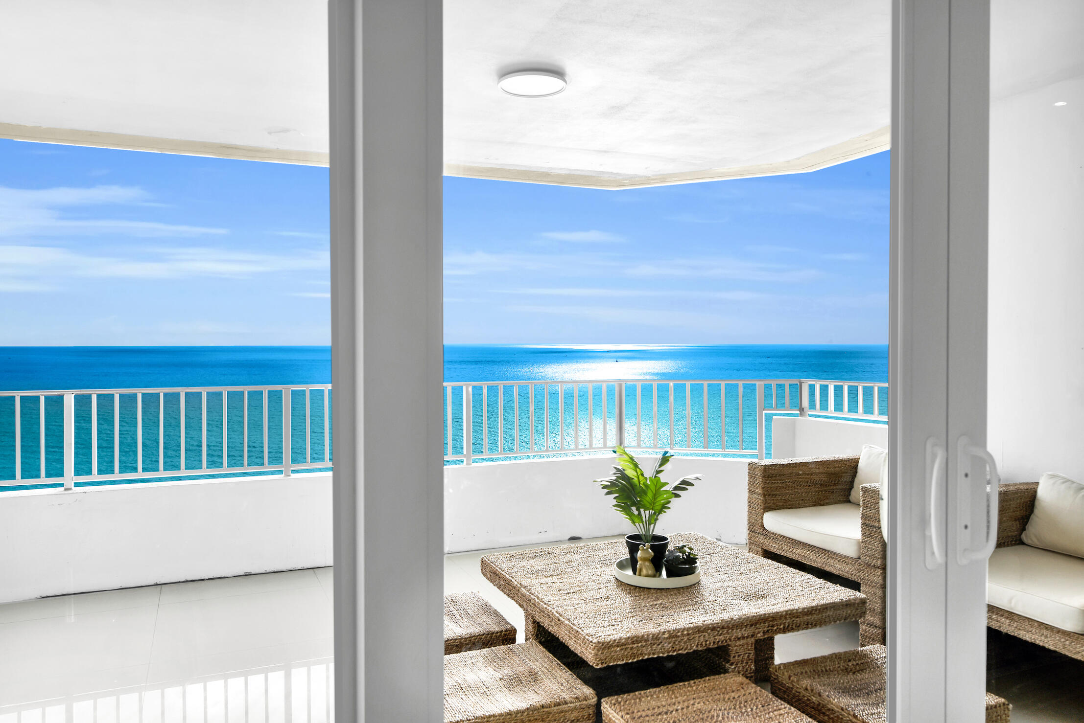 500 South Ocean Boulevard, Unit 2007 Boca Raton, FL 33432 - Photo 3 of 42 Balcony -East view