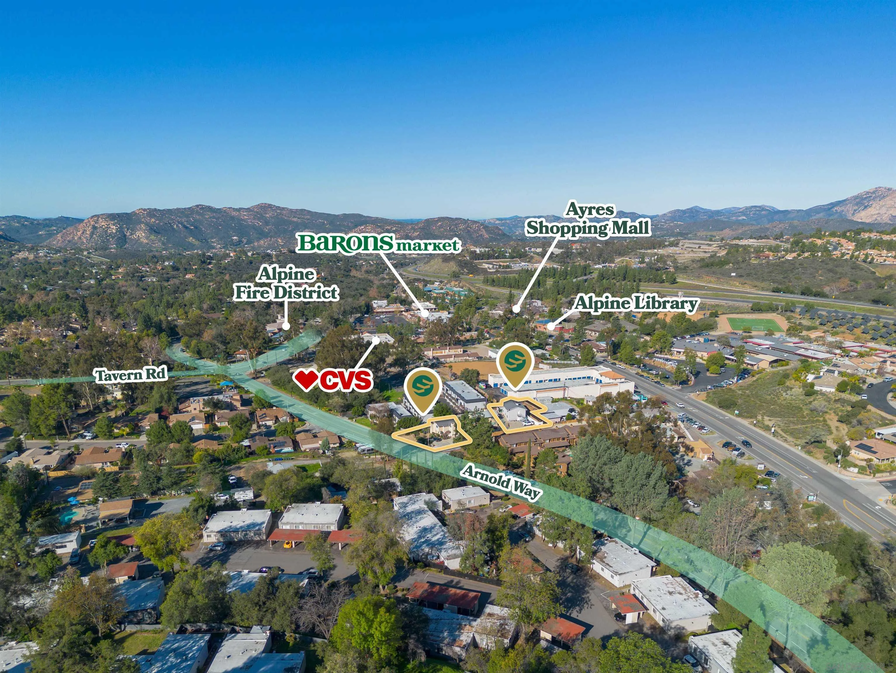 1960 Arnold Way Alpine, CA 91901 - Photo 11 of 11 a view of city and mountain