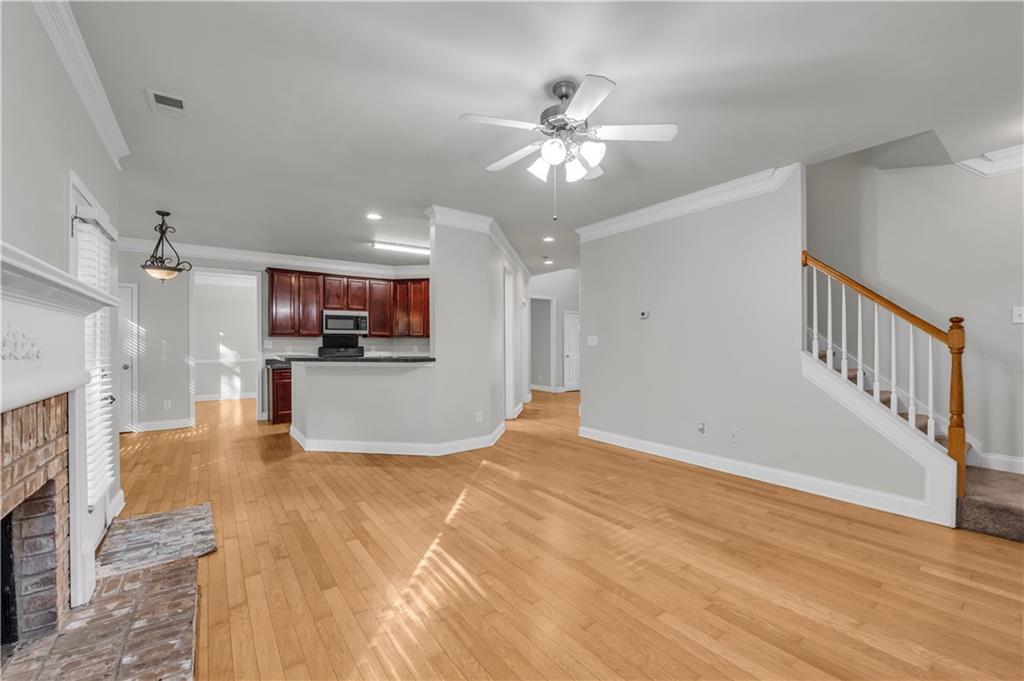 1427 Lost Bridge Road Southwest Marietta, GA 30008 - Photo 19 of 50 a view of a kitchen with a sink and a kitchen view