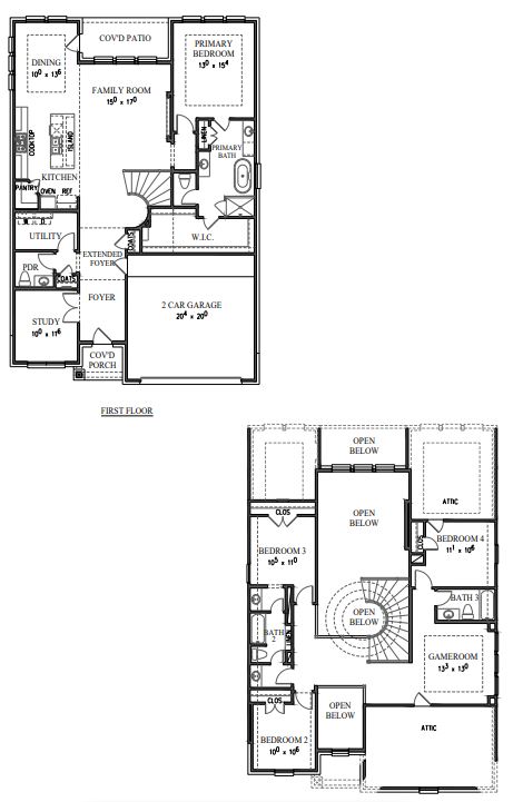 134 Ash Juniper Road Georgetown, TX 78633 - Photo 26 of 26 View of property floor plan
