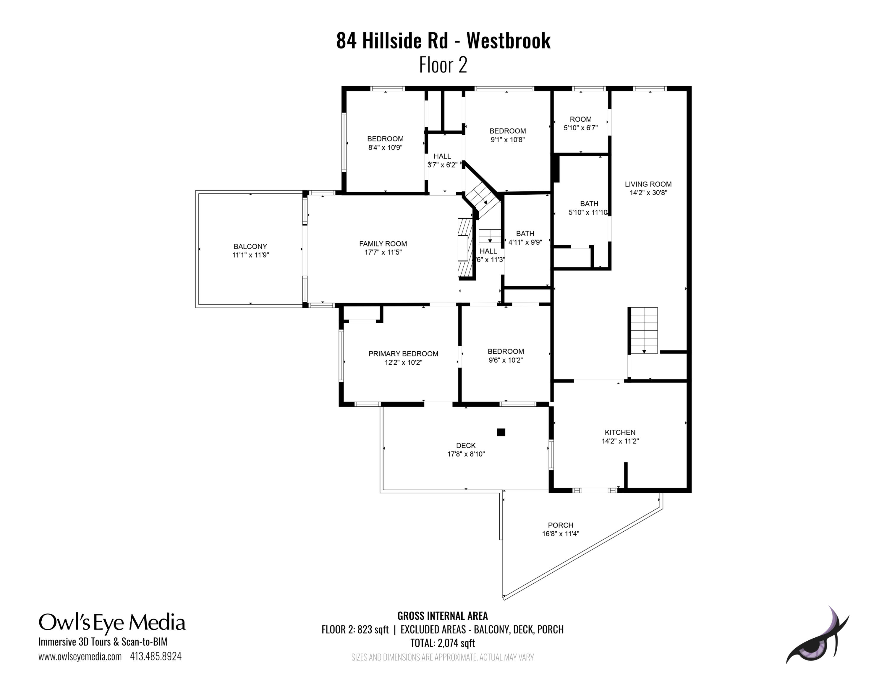 84 Hillside Road Westbrook, ME 04092 - Photo 36 of 39 4-84HillsideRd-Westbrook_FloorPlans-Floo