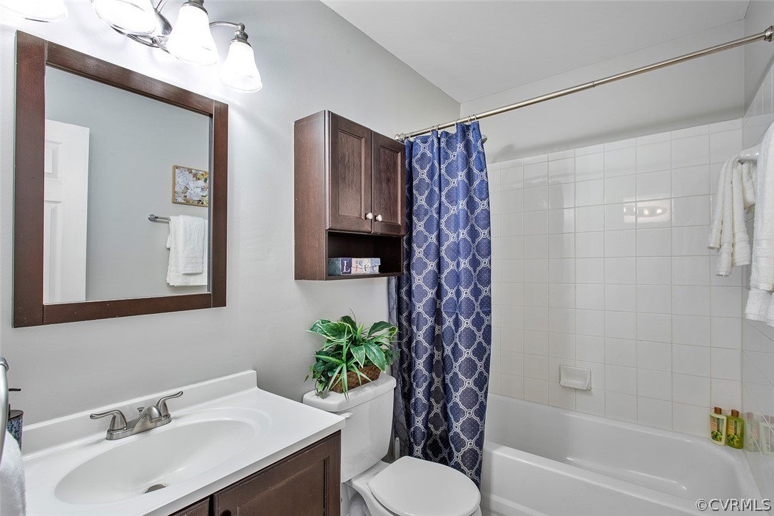 4501 Rabbit Foot Lane North Chesterfield, VA 23236 - Photo 21 of 32 a bathroom with a sink toilet and shower