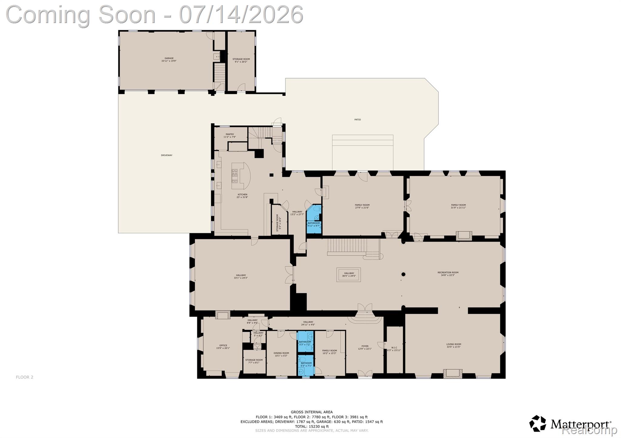 189 Cloverly Road Grosse Pointe, MI 48236 - Photo 95 of 96 Main level floor plan
