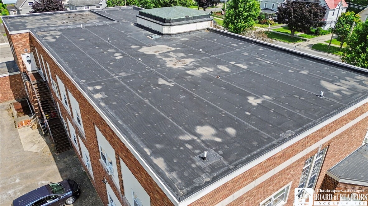305 North Work Street Ellicott, NY 14733 - Photo 9 of 45 Arial view of roof 15years plus 2