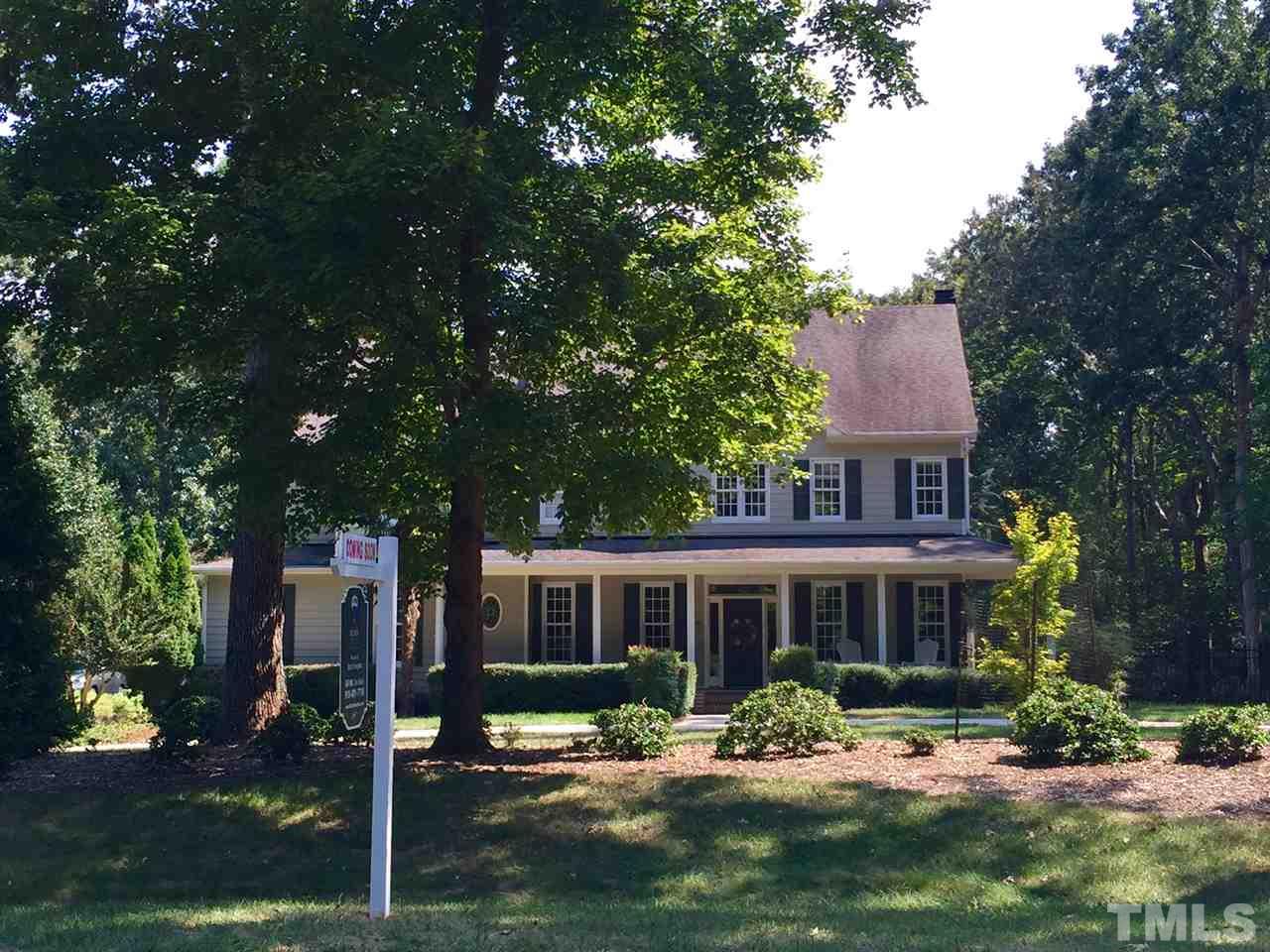 10844 Cahill Road Raleigh, NC 27614 - Photo 3 of 3 a front view of a house with garden