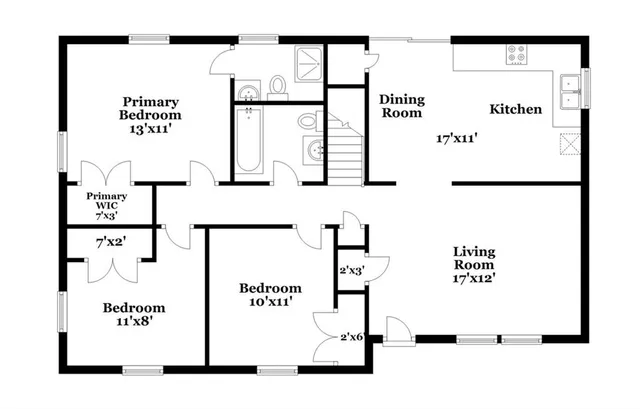 $1,950 | 409 North E Sharon Street, Lee's Summit, MO 64063
