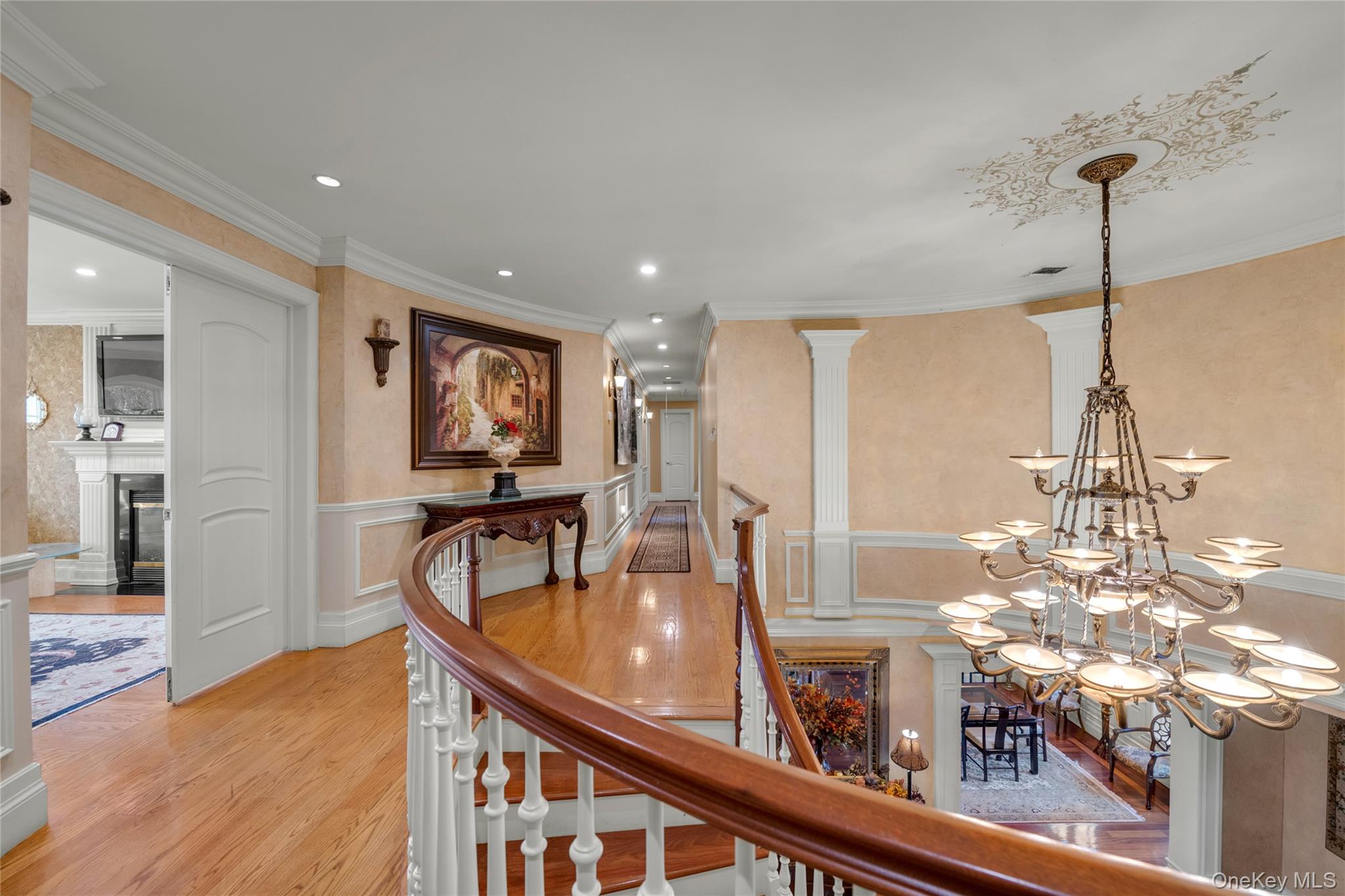 109 Wheatley Road Glen Head, NY 11545 - Photo 30 of 47 a view of a living room and chandelier