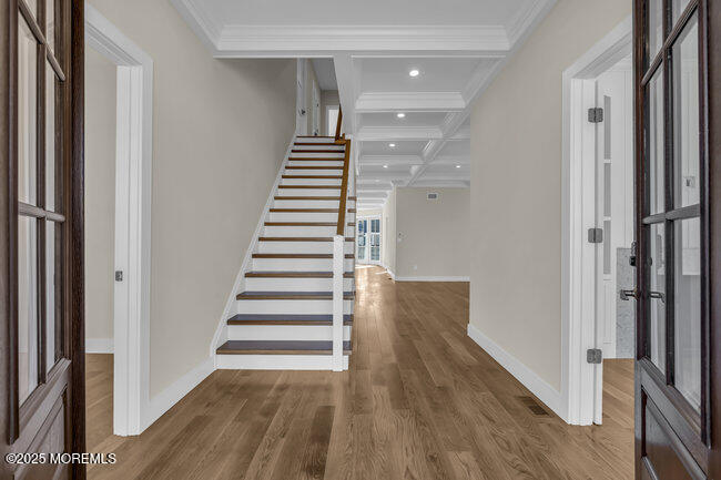 11 Union Avenue Spring Lake, NJ 07762 - Photo 23 of 109 a view of a hallway with wooden floor and entryway