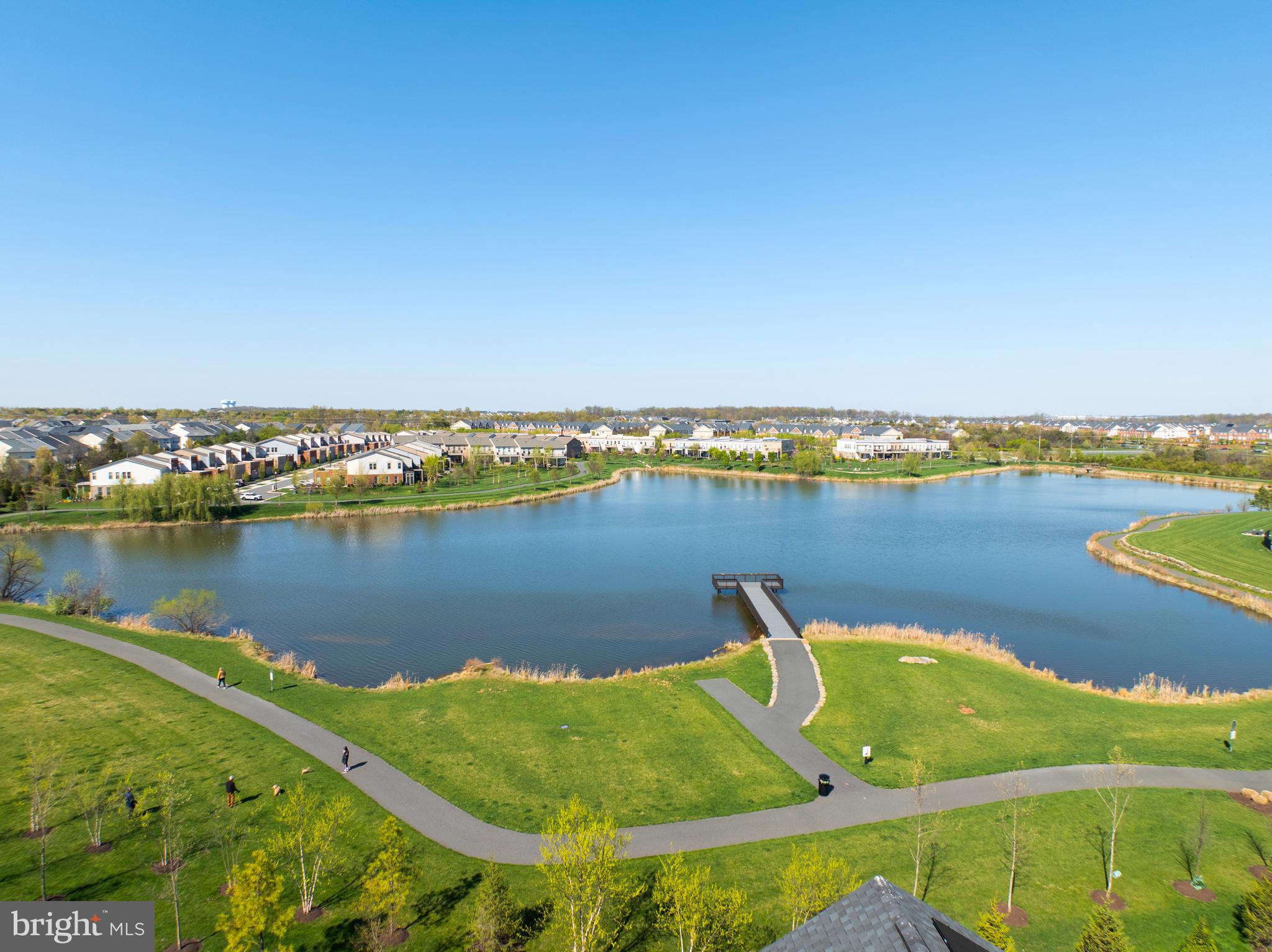 23716 September Sun Square Ashburn, VA 20148 - Photo 45 of 48 a view of a city with a lake