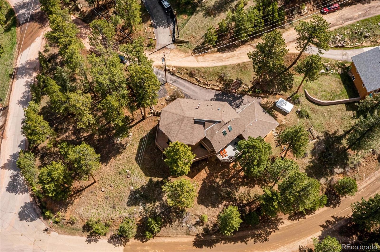 4671 Independence Trail Evergreen, CO 80439 - Photo 31 of 39 a view of a yard with plants