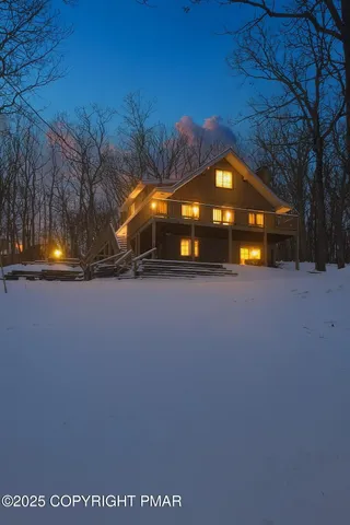 a view of outdoor space with seating area