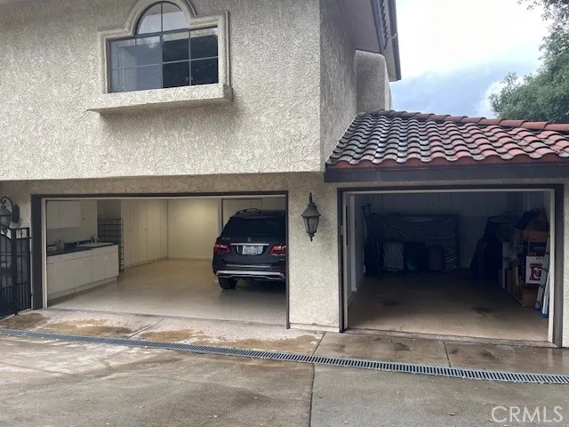 a living room with a fireplace
