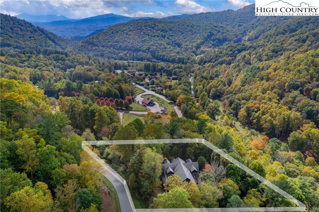 161 Hump View Trail Banner Elk, NC 28604 - Photo 6 of 50 an aerial view of a house with a yard