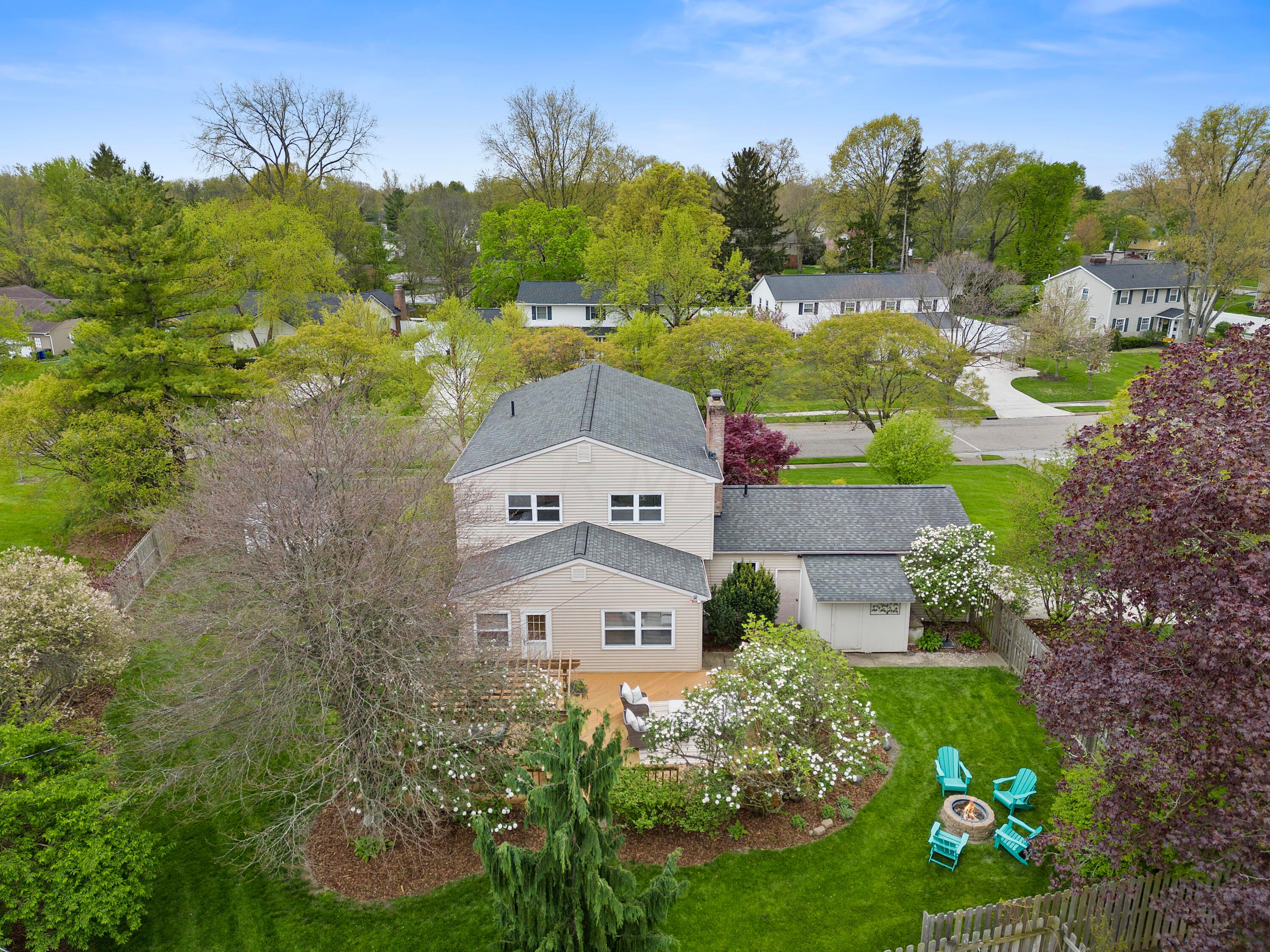 1650 Oak Hill Road Columbus, OH 43220 - Photo 59 of 67 Aerial View