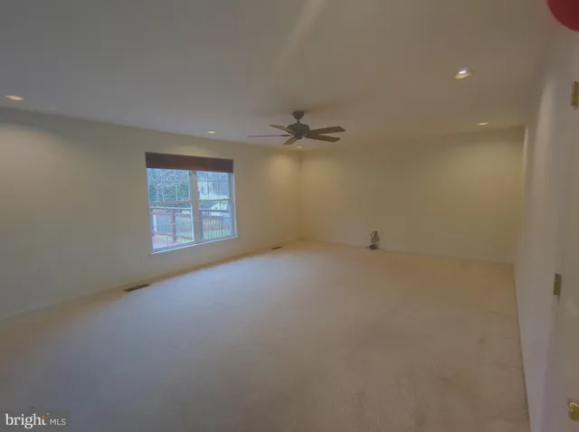 a view of empty room