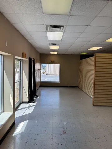 a view of a livingroom with a staircase