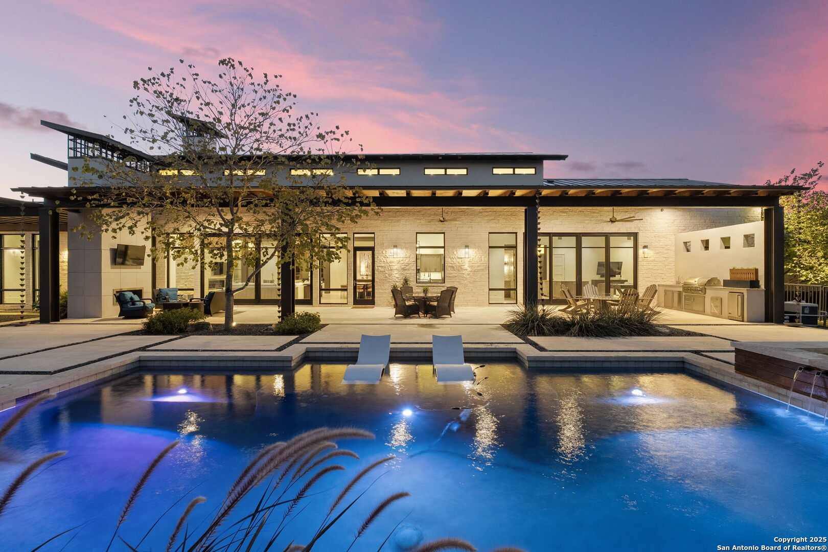 116 Sendero Ridge Boerne, TX 78006 - Photo 46 of 58 a view of a swimming pool with outdoor seating