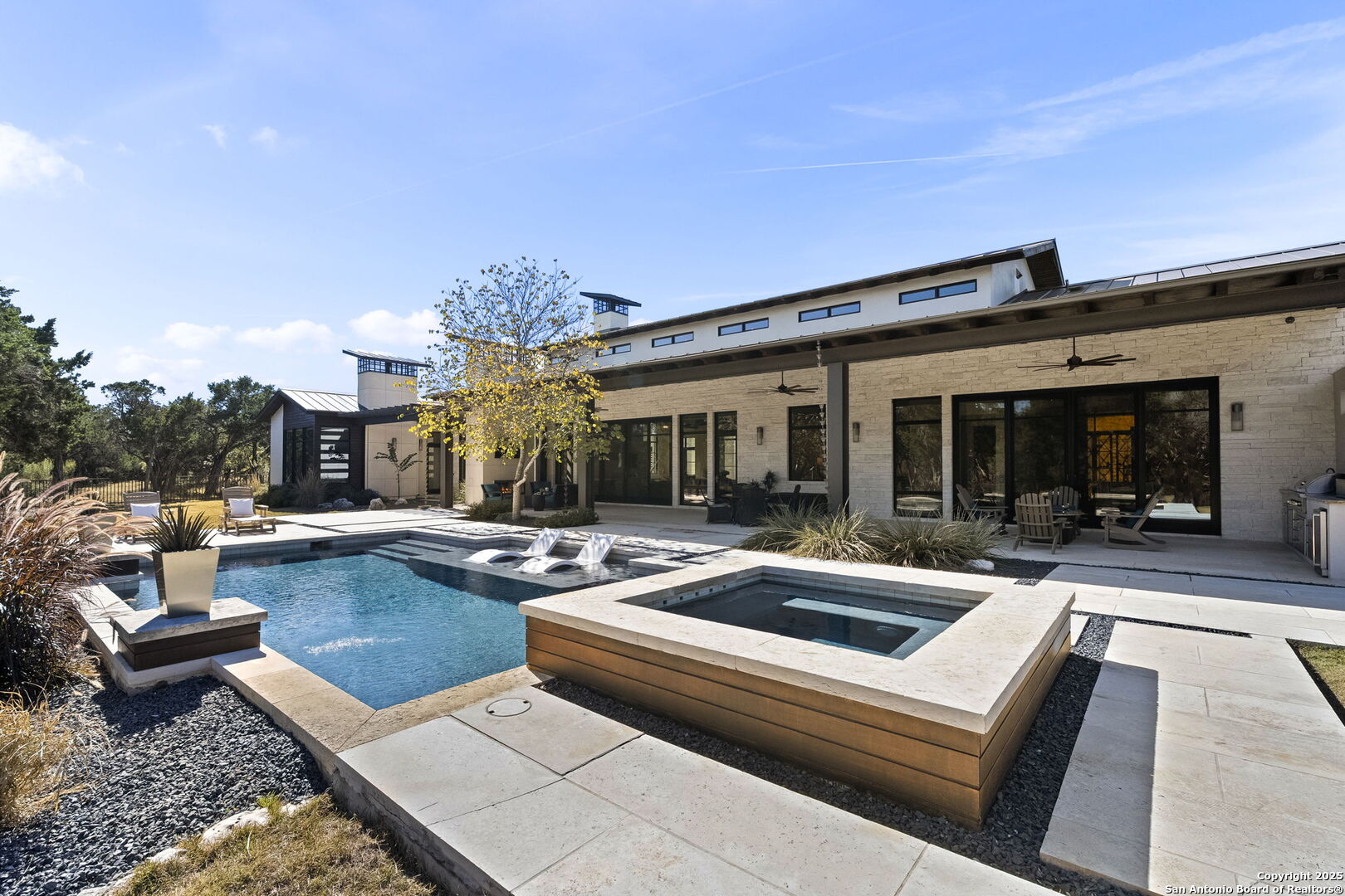 116 Sendero Ridge Boerne, TX 78006 - Photo 8 of 58 a view of a house with swimming pool and sitting area