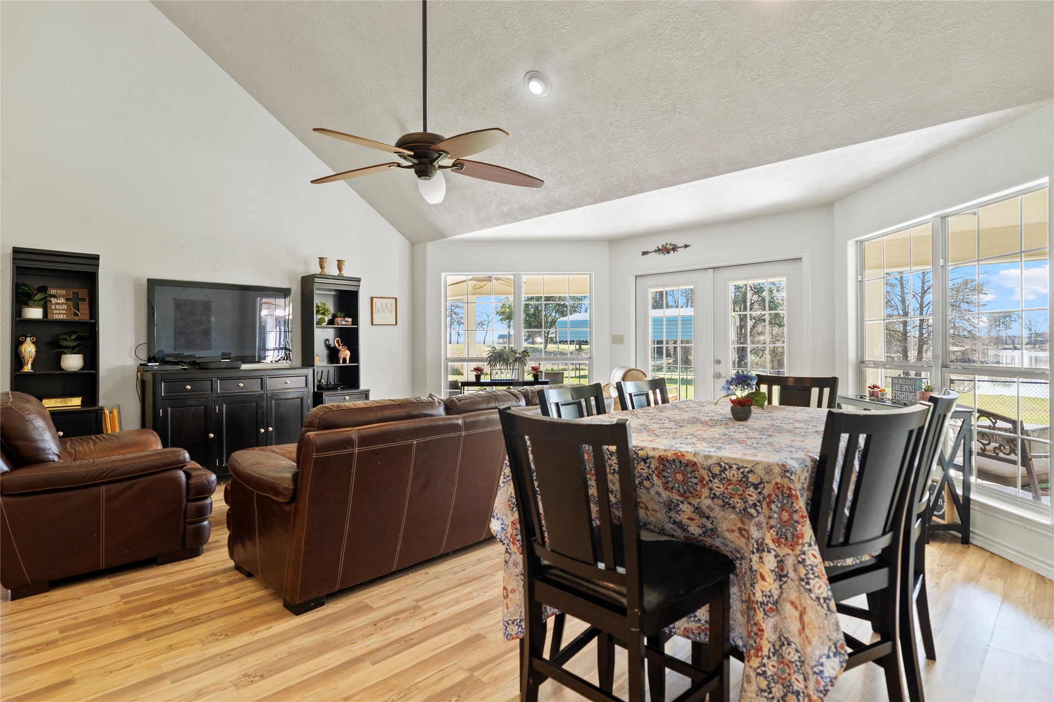 6776 Farm To Market Road 356 Trinity, TX 75862 - Photo 21 of 50 a view of a dining room with furniture window and wooden floor