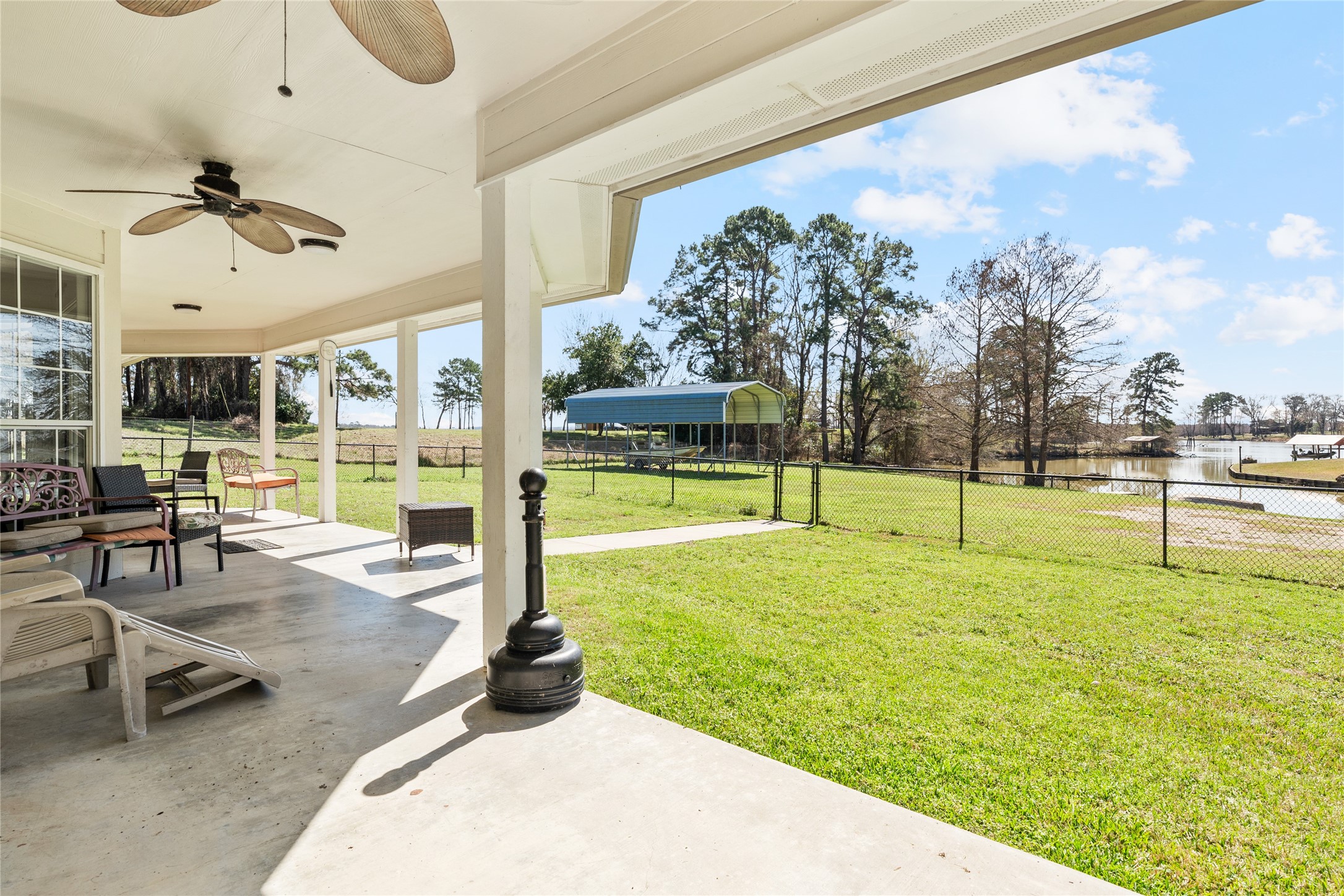 6776 Farm To Market Road 356 Trinity, TX 75862 - Photo 42 of 50 a view of a swimming pool and a yard