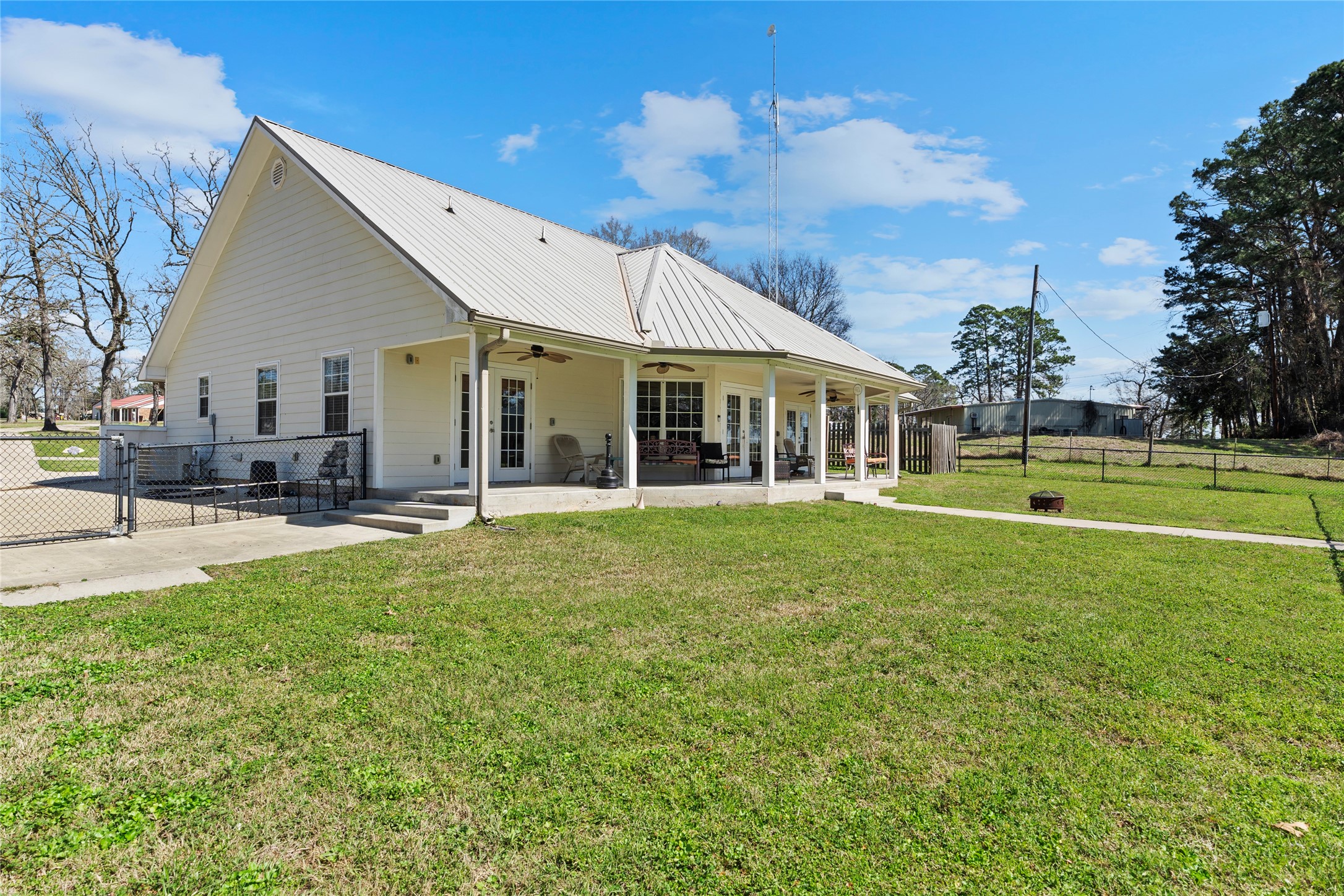 6776 Farm To Market Road 356 Trinity, TX 75862 - Photo 43 of 50 a view of a house with a big yard