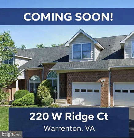 $599,000 | 220 West Ridge Court, Warrenton, VA 20186