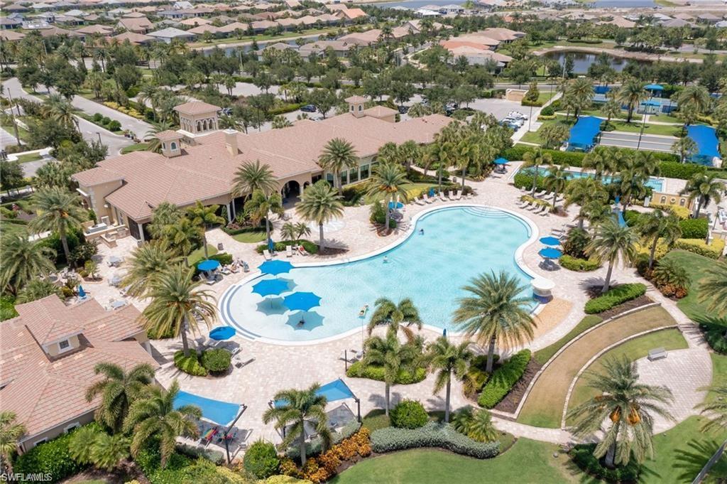 5948 Mayflower Way Ave Maria, FL 34142 - Photo 35 of 48 an aerial view of residential houses with outdoor space