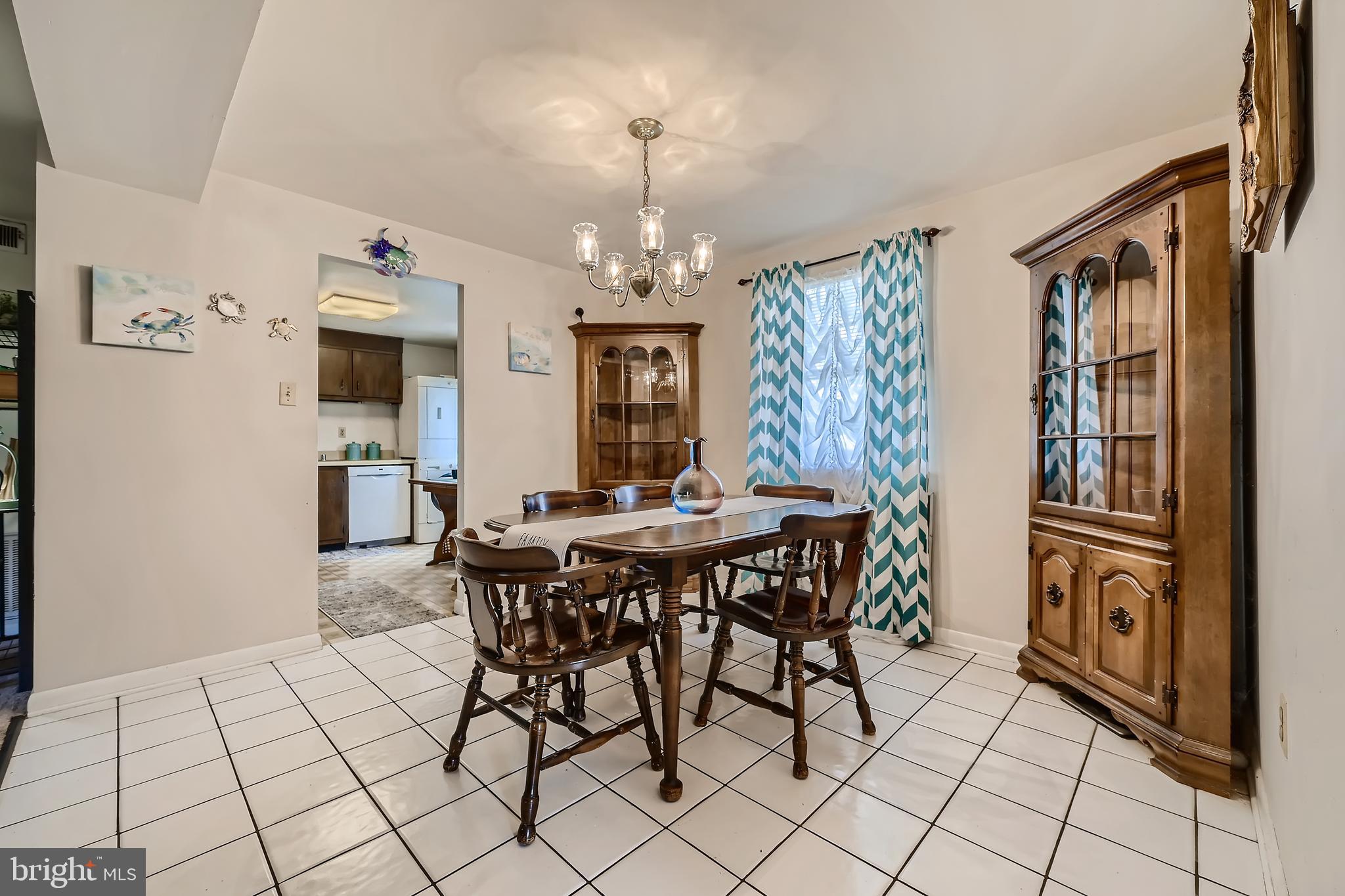2413 Lodge Farm Road Baltimore, MD 21219 - Photo 4 of 28 Dining Room w/ Ceramic Tile Floor