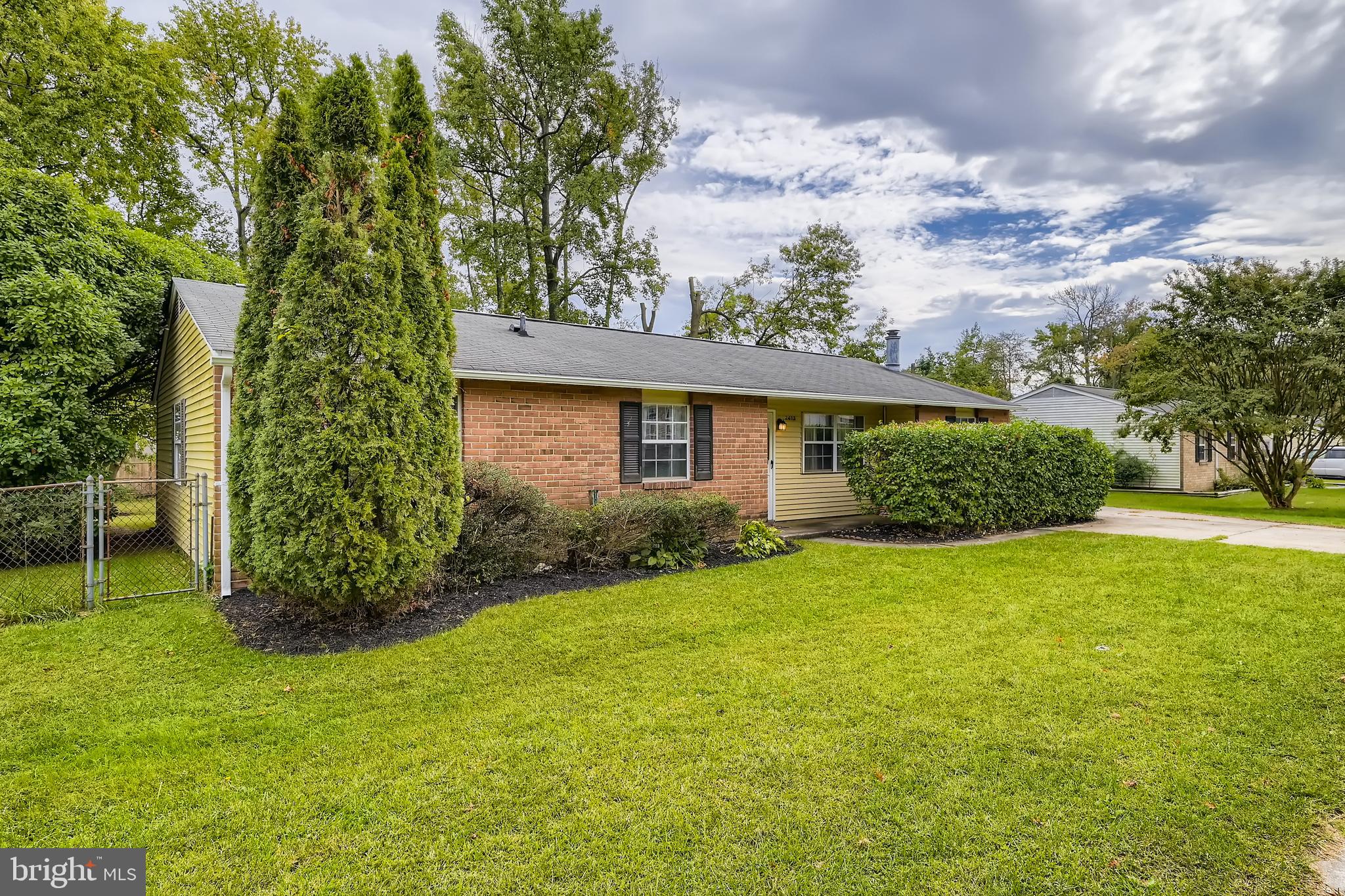 2413 Lodge Farm Road Baltimore, MD 21219 - Photo 6 of 28 Exterior Brick Front