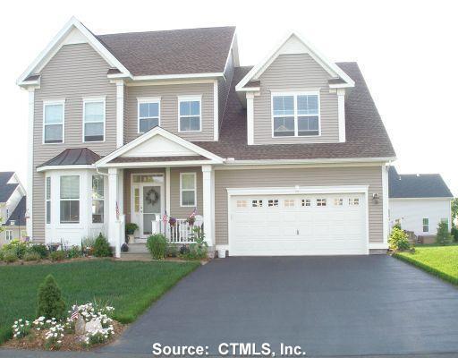 15 Broadmeadow Road Wallingford, CT 06492 - Photo 1 of 1 Exterior Front. Great New Home with pretty gardens.