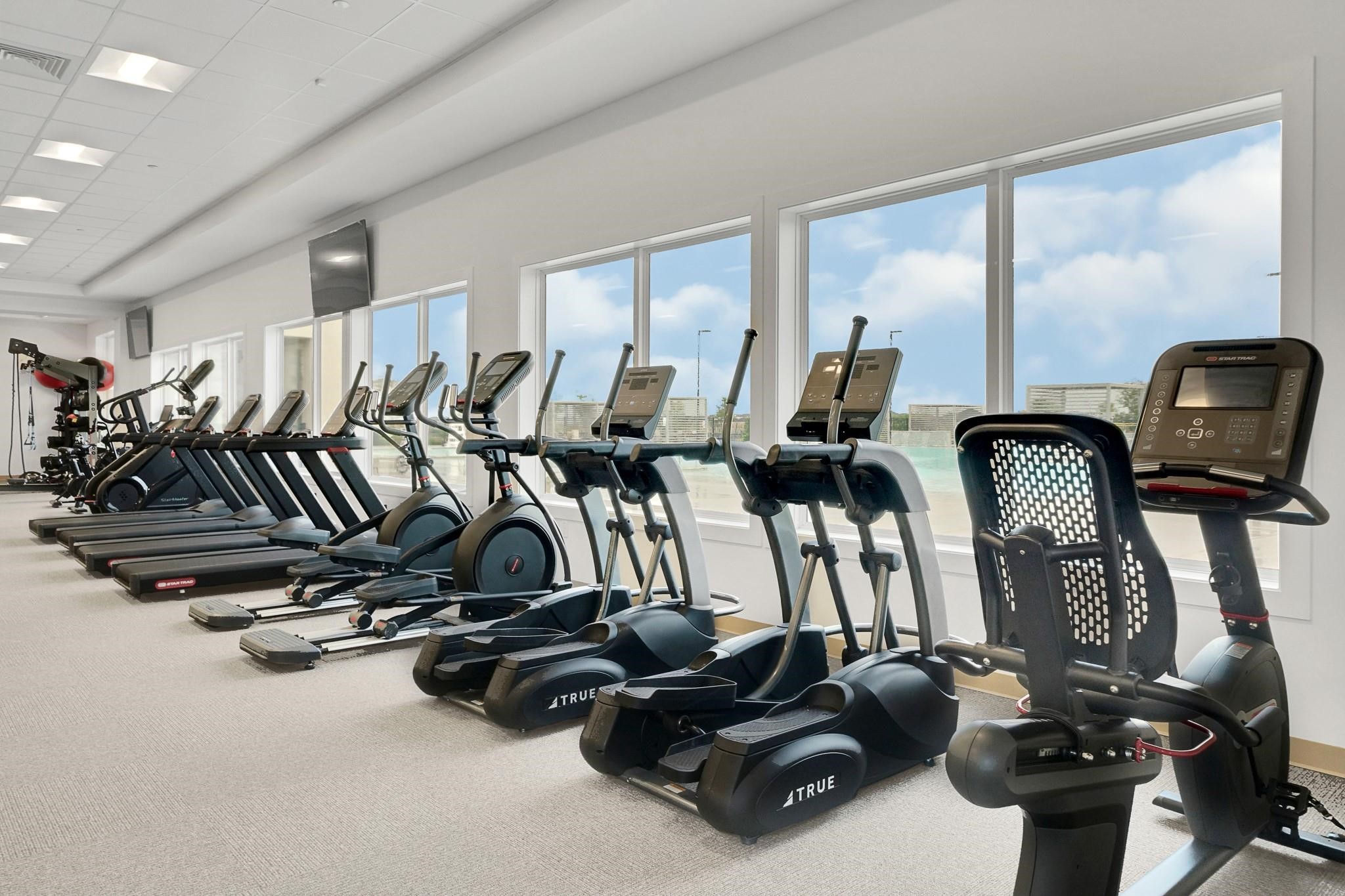 3719 Lanercost Lane Fulshear, TX 77441 - Photo 39 of 43 a view of a room with gym equipment