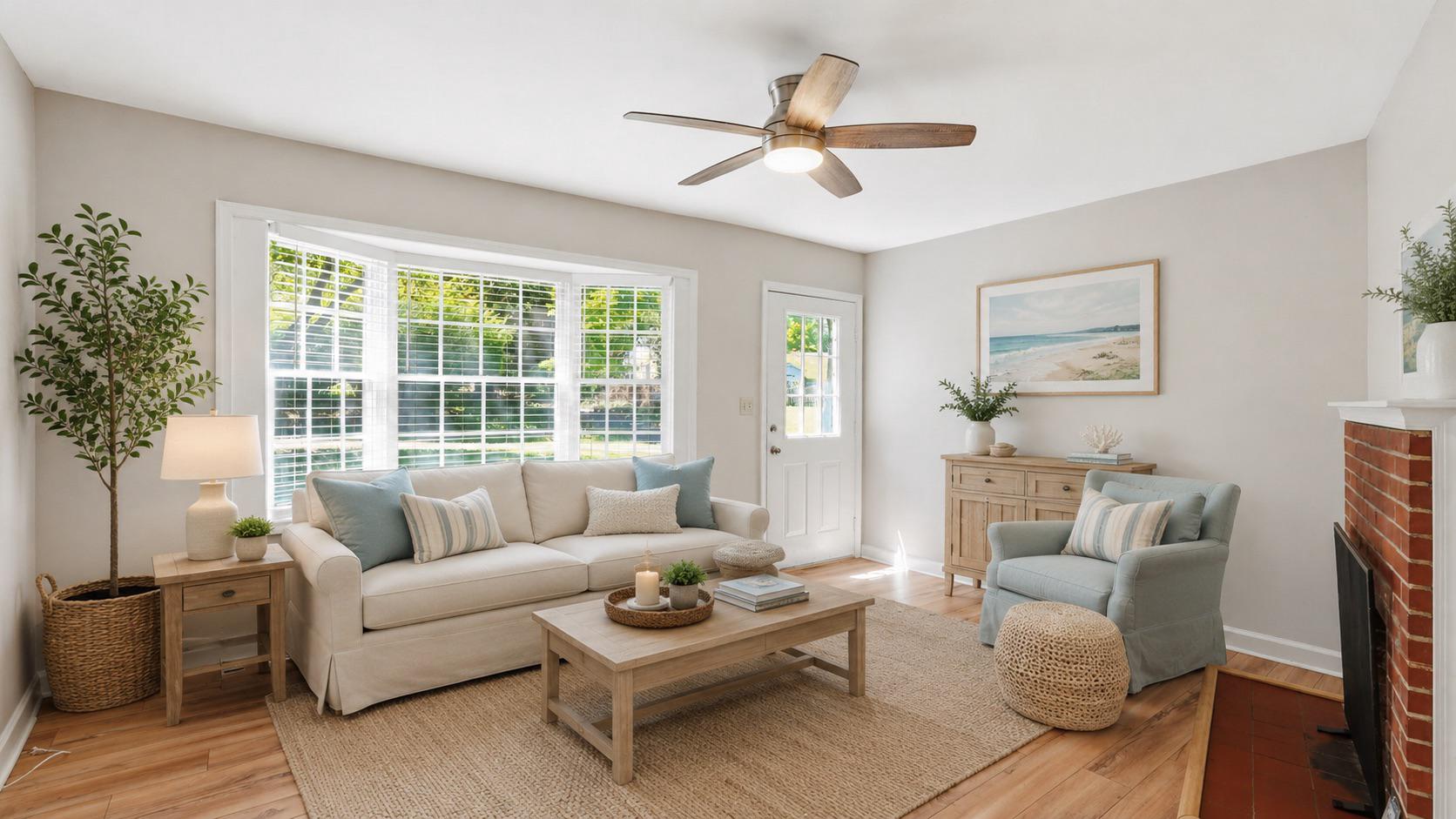 6499 Briggs Road Warrenton, VA 20187 - Photo 4 of 29 a living room with furniture and a large window