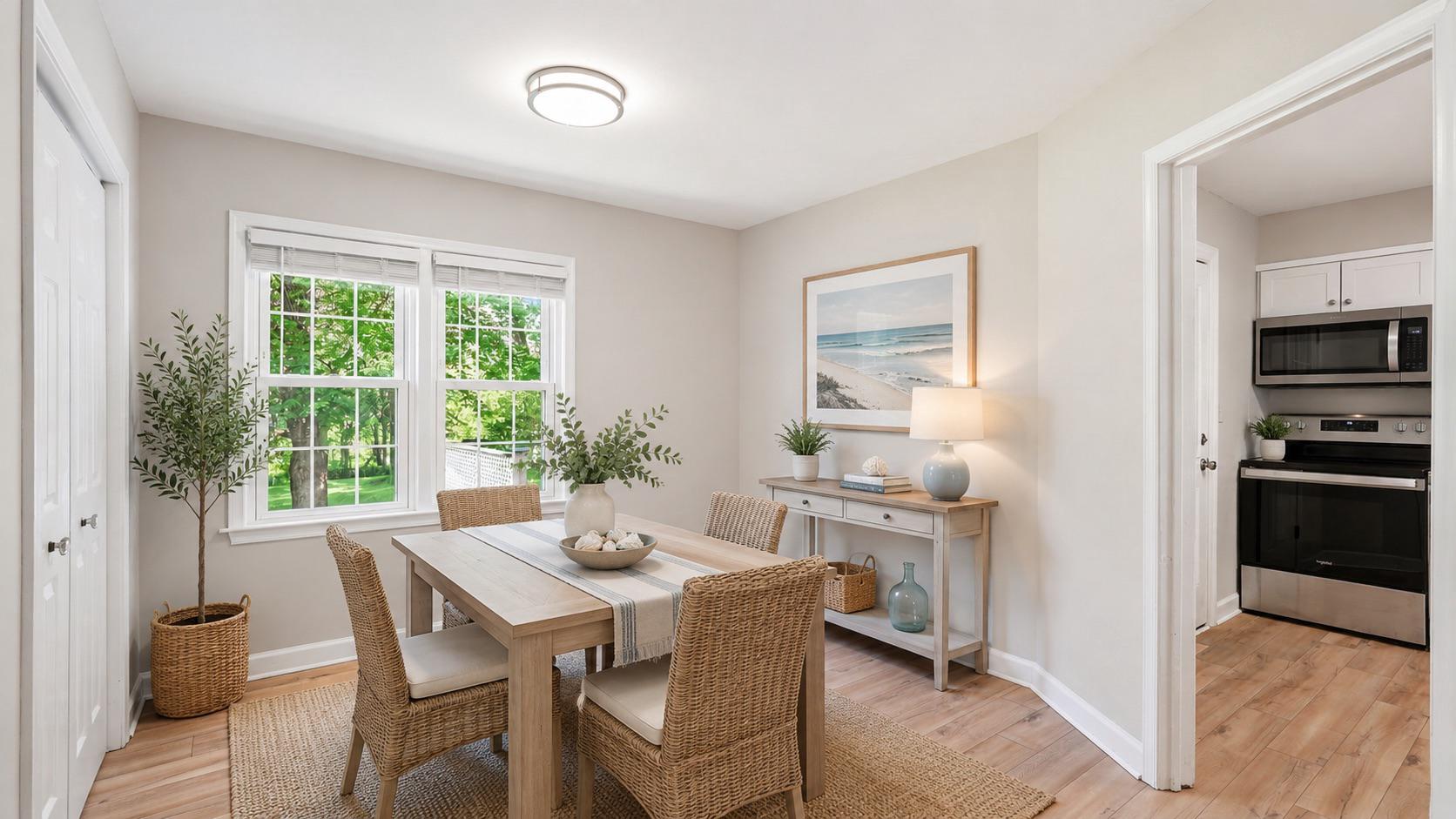 6499 Briggs Road Warrenton, VA 20187 - Photo 5 of 29 a view of a dining room with furniture window and outside view