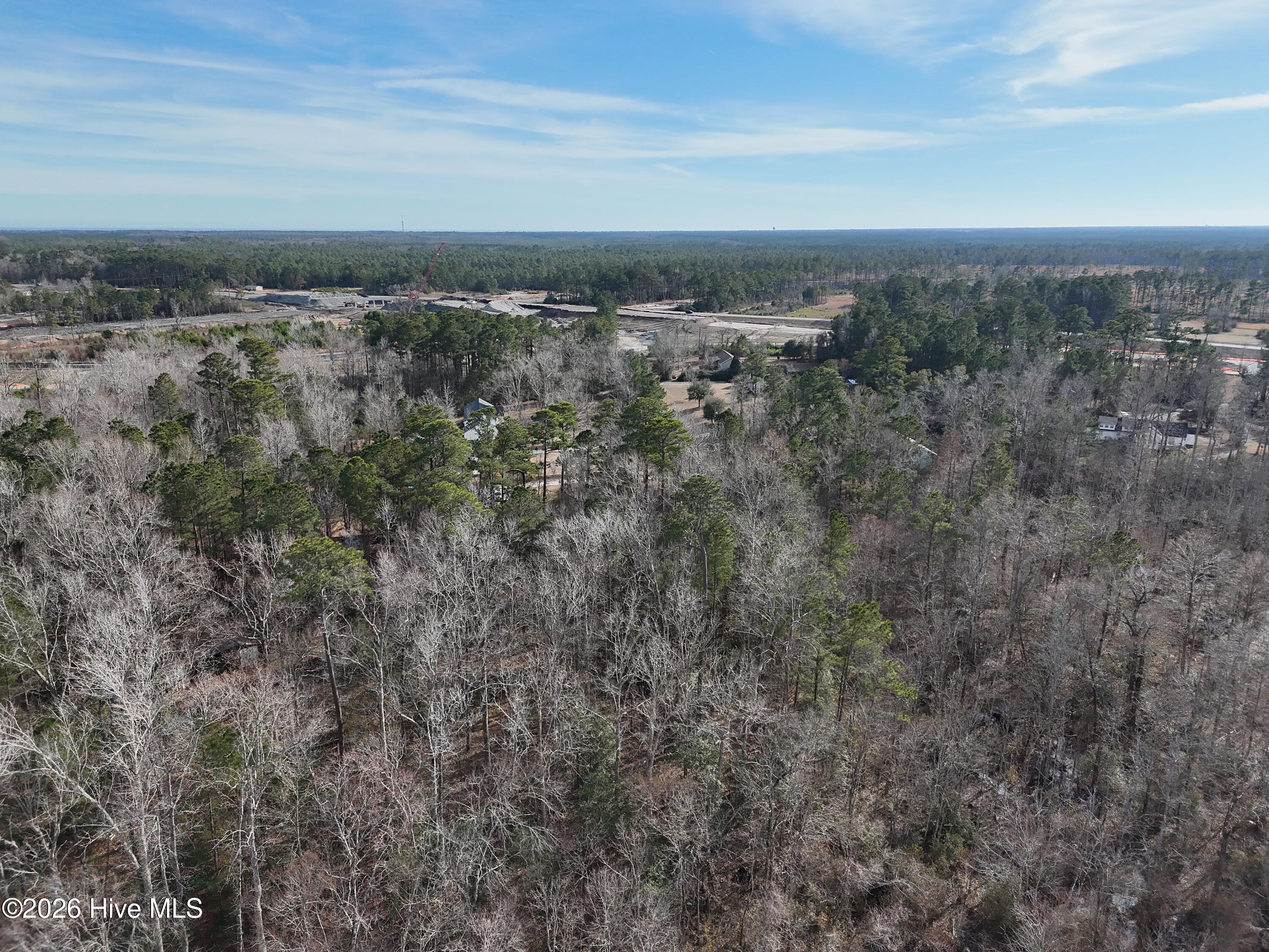 5.19-acres Winding Branch Road Hampstead, NC 28443 - Photo 7 of 14 dji_fly_20260217_150458_0152_17713587675